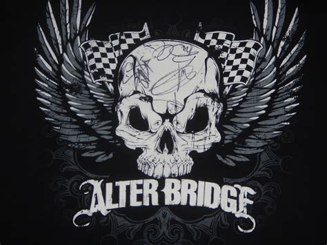 Alter Bridge Autographed T-Shirt by DaveM51590 on DeviantArt