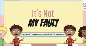 It's Not My Fault Book Companion Slideshow by Lillian Smith | TPT