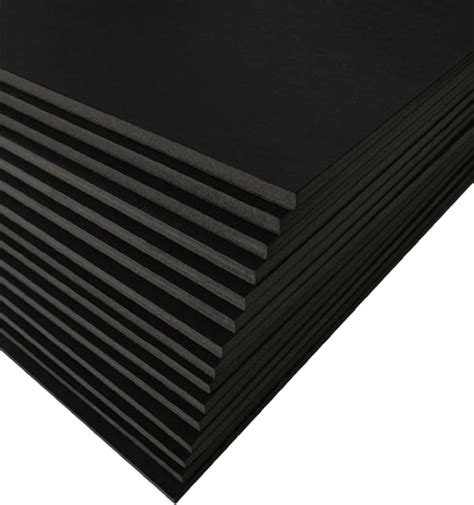 15 Pack Foam Board 24x36 Inches | Black Foam Board 3/16 Inch Thick ...