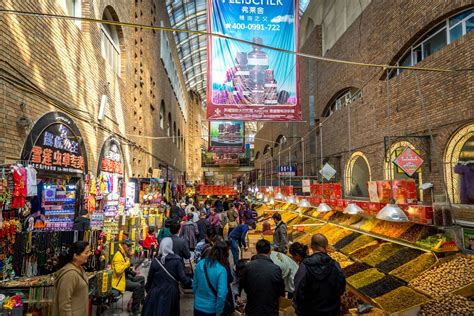 The Grand Bazaar of Urumqi, Xinjiang, China