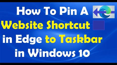 How To Pin A Website Shortcut in Edge to Taskbar in Windows 10 - Win Big Sports