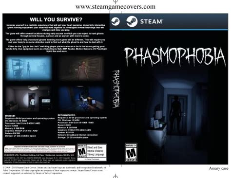 Steam Game Covers: Phasmophobia Box Art