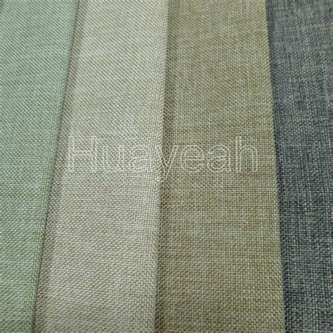 plain linen look vinyl upholstery fabric - huayeah fabric