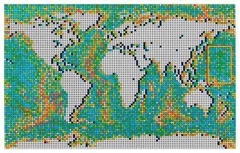 Hidden Secret of the LEGO Art World Map revealed [Feature] - The Brothers Brick | The Brothers Brick