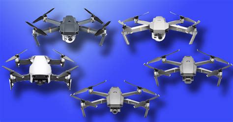 DJI Mavic 2 Zoom vs. 2 Pro vs. Mavic Pro vs. Pro Platinum vs. Air