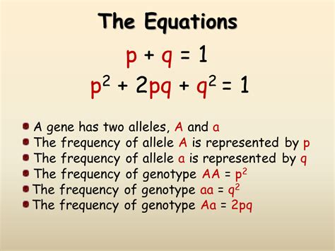 Hardy-weinberg Practice Problems Answer Key