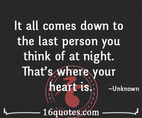 That’s where your heart is…