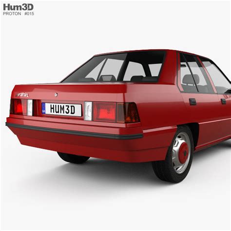 Proton Saga 1985 3D model | CGTrader