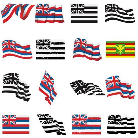 Hawaiian Flag Vector at Vectorified.com | Collection of Hawaiian Flag ...