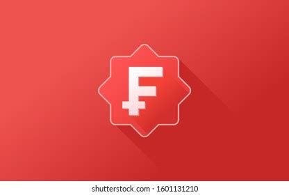 Modern Swiss Franc Icon Logo Vector Stock Vector (Royalty Free) 1601131210