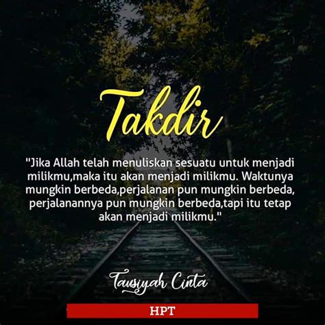 Takdir – Hikmah Perjalanan Tauhid