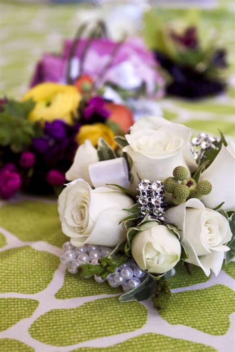 A sample of corsages, designed and made at Sendik's. | Flower arrangements, Corsage, Wedding