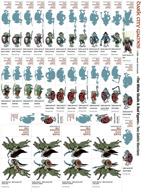 Printable Dnd Miniatures