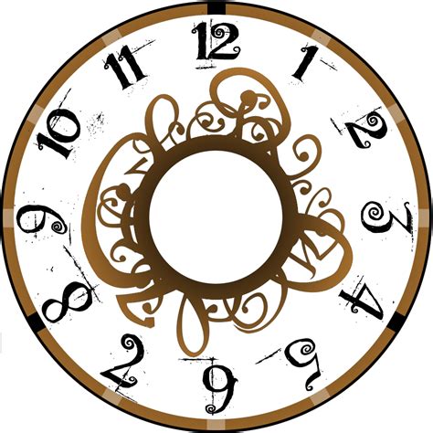 Clipart Of Clock Without Hands - ClipArt Best