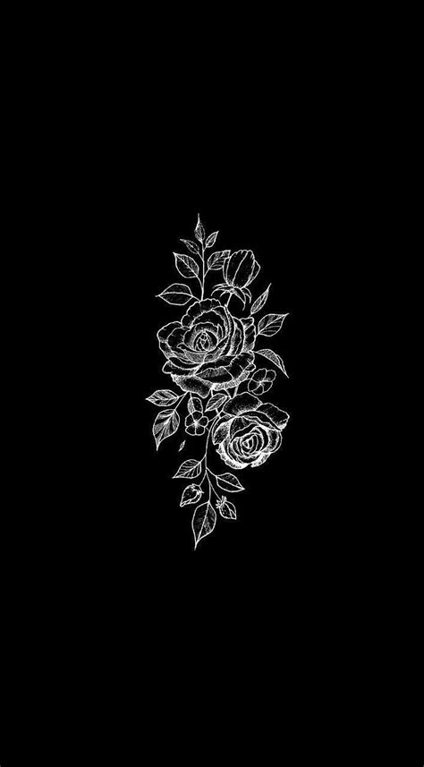 88+ Black Wallpaper Aesthetic Flower Picture - MyWeb