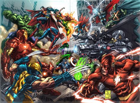 Marvel Vs. DC Wallpapers - Top Free Marvel Vs. DC Backgrounds ...