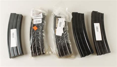 Lot Of (5) Ruger Mini-14, 30 Round Magazines