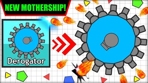 [NEW] Mothership? DEROGATOR BOSS! | DIEP.iO NEW BOSS | Test Server! | Play As DEROGATOR BOSS ...