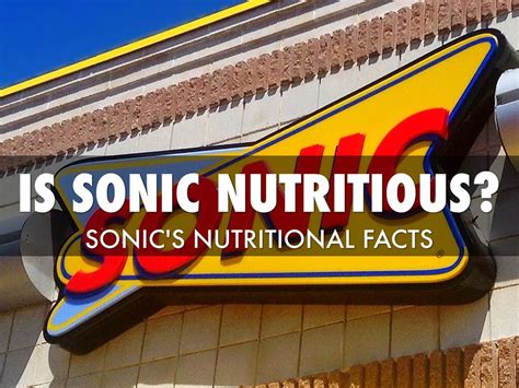 Sonic: Nutritional? Nah by Justin Cisneroz