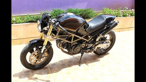 Ducati Monster 600 Cafe Racer Custom - YouTube