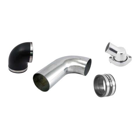 Air Intake Tube Kit and 45 Degree LS Water Neck, Black