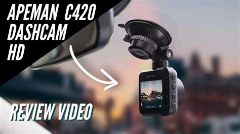 Apeman C420 Dash Cam | Review and Installation - YouTube