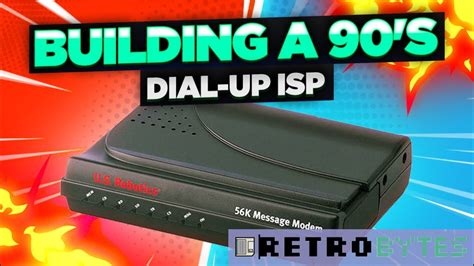 How 90s dial-up Internet worked, and let's make our own ISP. - YouTube