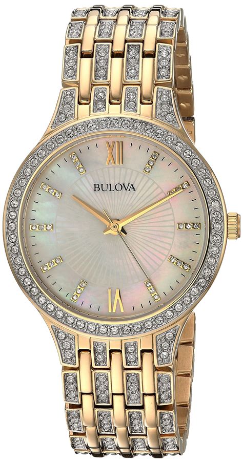 Bulova Crystal Two-Tone Ladies Watch – Jacob Time