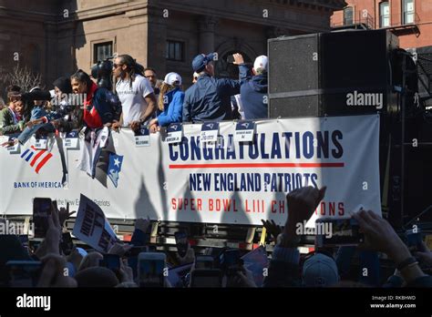 The New England Patriots Super Bowl LIII Championship Parade in Boston ...