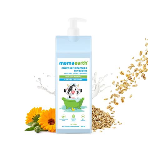 Mamaearth Milky Soft Shampoo for Babies -400 ml