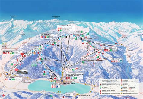 Zell am See Ski Map and Videos - skiflicks.com