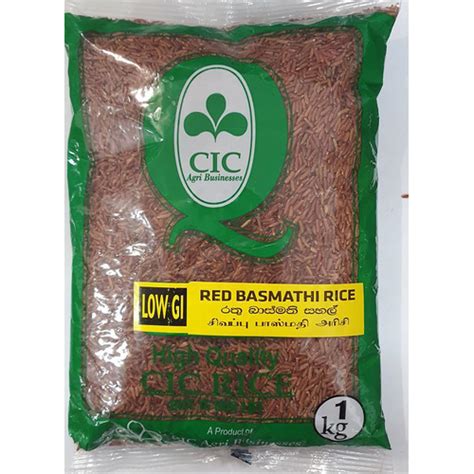 RED BASMATI RICE 1KG - CIC