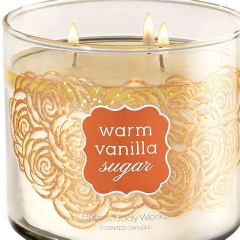 Bath & Body Works Warm Vanilla Sugar 3-wick Candle | Home Fragrances ...