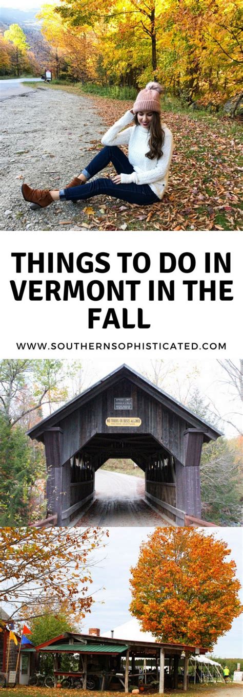 Things to do in Vermont in the Fall : Tips and Tricks | Fall vacations ...