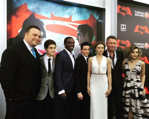 Cast of Gotham Attends Batman v Superman: Dawn of Justice Premiere ...