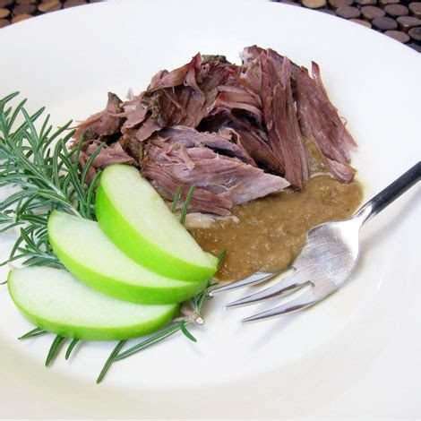 Burp! Recipes: Crockpot Pork Roast with Melted Apples