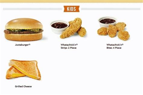 Menu at Whataburger fast food, Houston, North Fwy