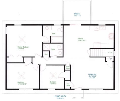 Lovely Simple Ranch Style House Plans - New Home Plans Design