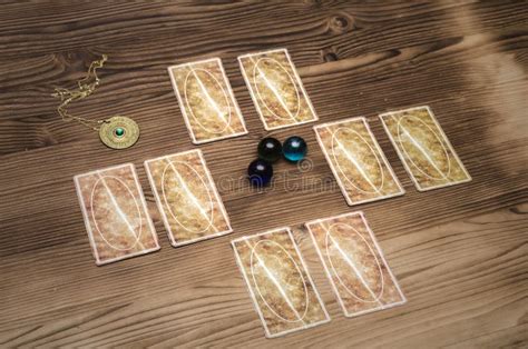 Tarot Cards. Fortune-teller. Stock Photo - Image of backdrop, paranormal: 111037220