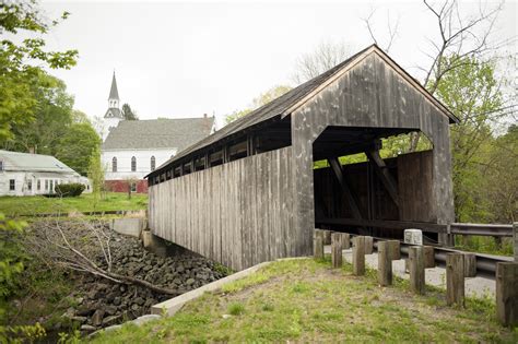 The Burkeville Covered Bridge Is Oldest Covered Bridge In Massachusetts