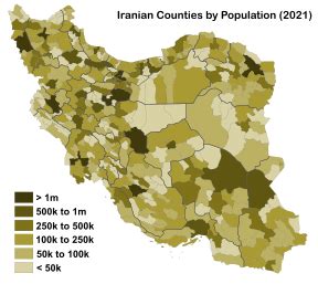 Demographics of Iran - Wikipedia