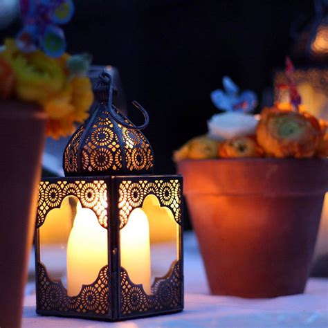 moroccan lantern by the wedding of my dreams | notonthehighstreet.com