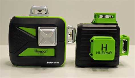 Review green laser level Huepar B03CG. Alignment, tests and instructions