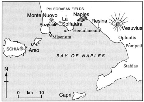 Mount Vesuvius Map