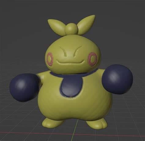 Makuhita 3D model 3D printable | CGTrader