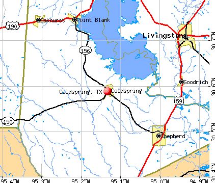 Coldspring, Texas (TX 77331) profile: population, maps, real estate ...