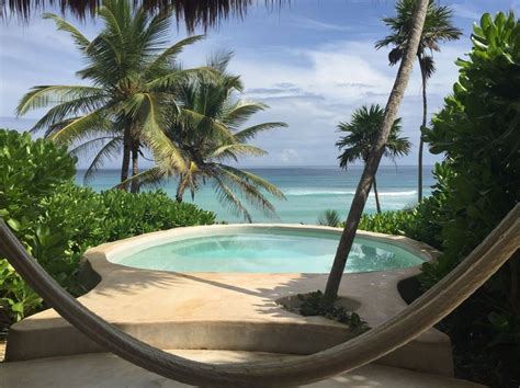 Private beach front bungalow view at Papaya Playa Project Tulum | Tulum, Beautiful vacations, Playa