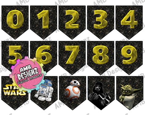 Star Wars Party Banner - Star Wars Party Supplies