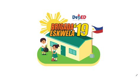 2019 Brigada Eskwela Official Banner, Logo, Shirt Design and Manual - TeacherPH