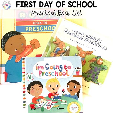 The BEST First Day of School Books for Preschool & Kindergarten